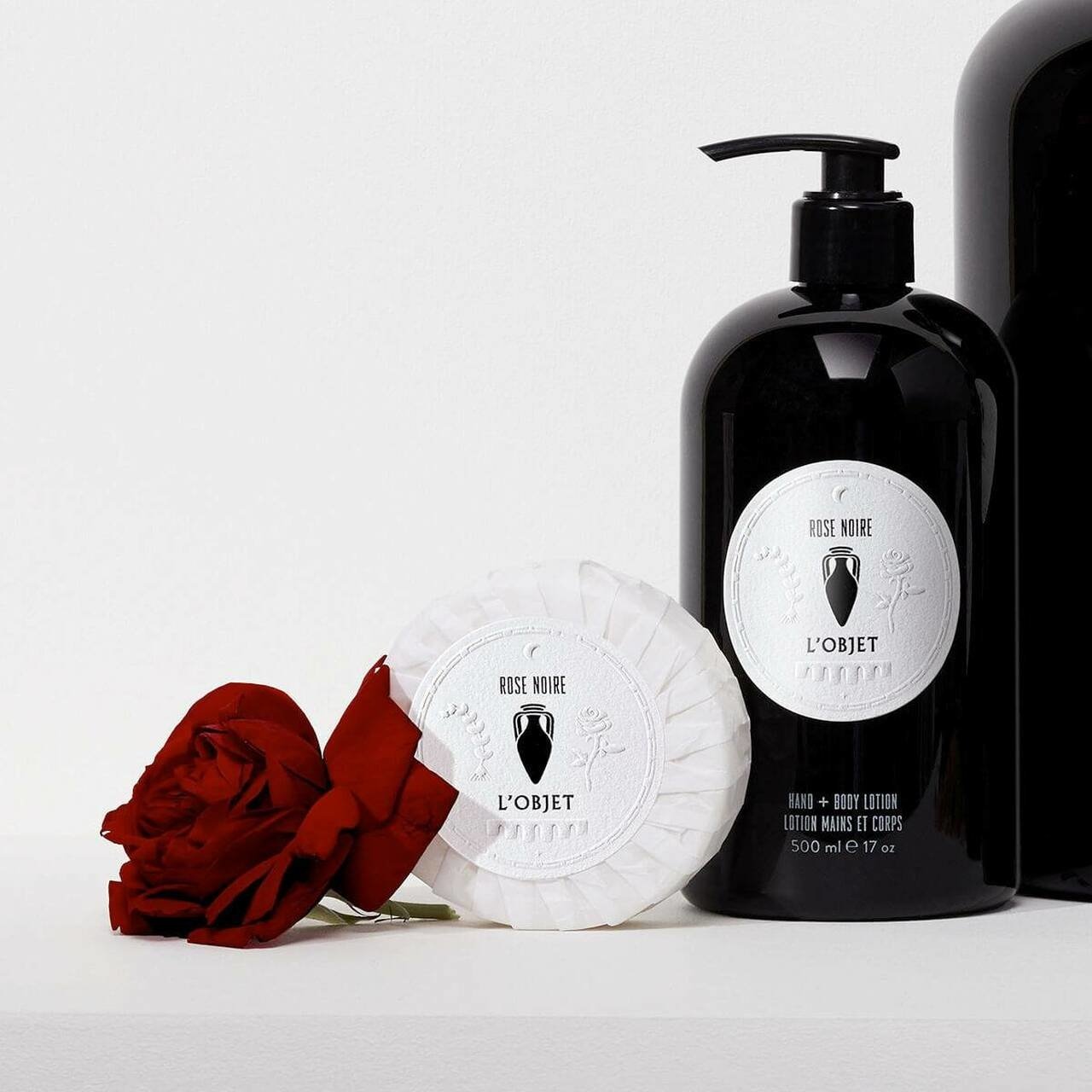 Apothecary Rose Noire Hand + Body Lotion - L'OBJET