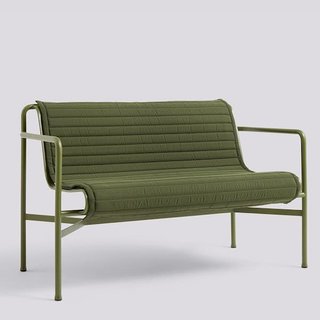 HAY Palissade Dining Bench Quilted Zitkussen