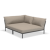 Level 2 Lounge Cozy Right Corner Dark Grey frame