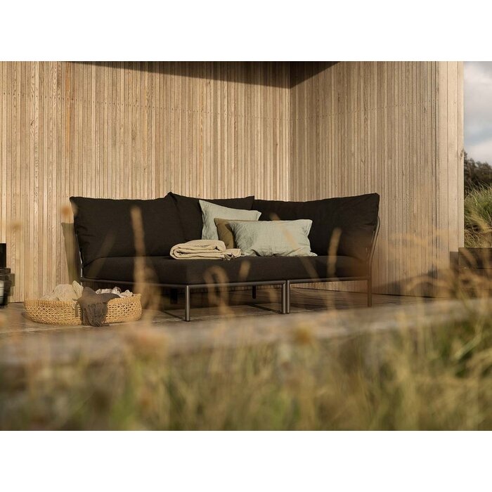 HOUE Level 2 Lounge Cozy Right Corner Dark Grey frame