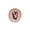 FEAST Starter Plate Delicious Pink Blue Pepper