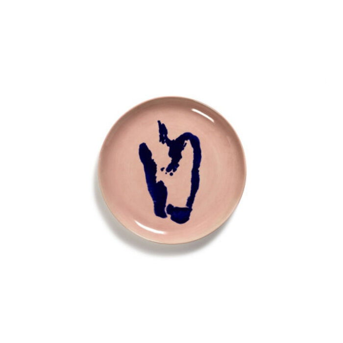 Serax FEAST Starter Plate Delicious Pink Blue Pepper