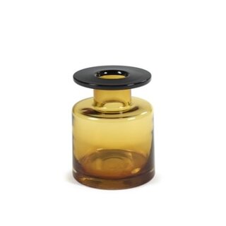 Serax Vase S Wind & Fire - Amber/Black