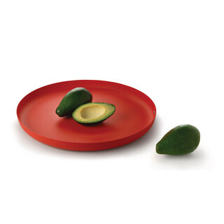 Alessi Extraordinary Metal Dienblad Red
