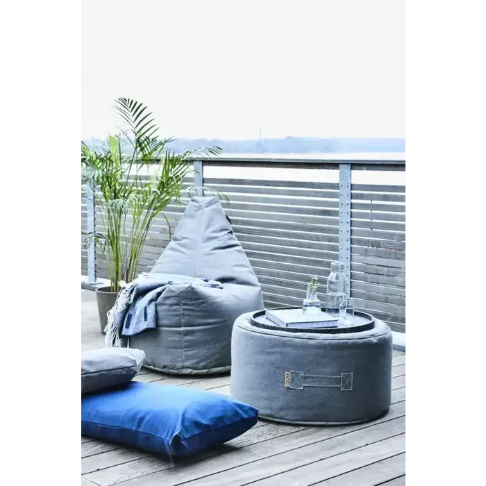 Trimm Copenhagen Tiny Moon Poef Grey