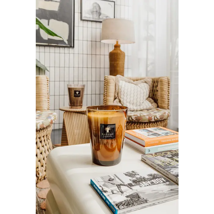 Baobab Collection Geurkaars Les Prestigieuses Cuir de Russie