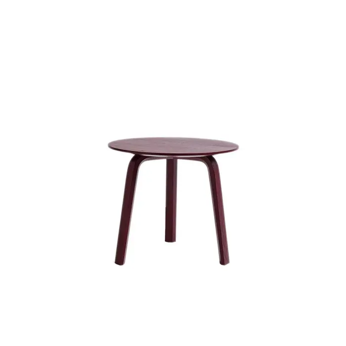 HAY / BELLA SIDE TABLE φ45 × H39 Bella Coffee-Ø45 x H39-Black water-based lacquered solid oak