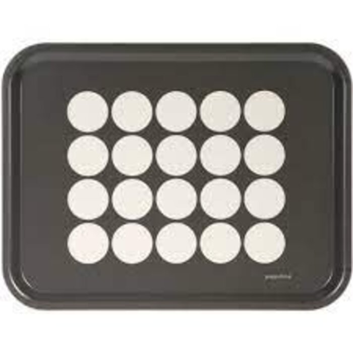 Pappelina Fia Dienblad Charcoal Large 33 x 43 cm