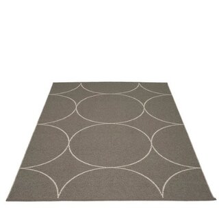 Pappelina Boo Vloerkleed Linen/Charcoal