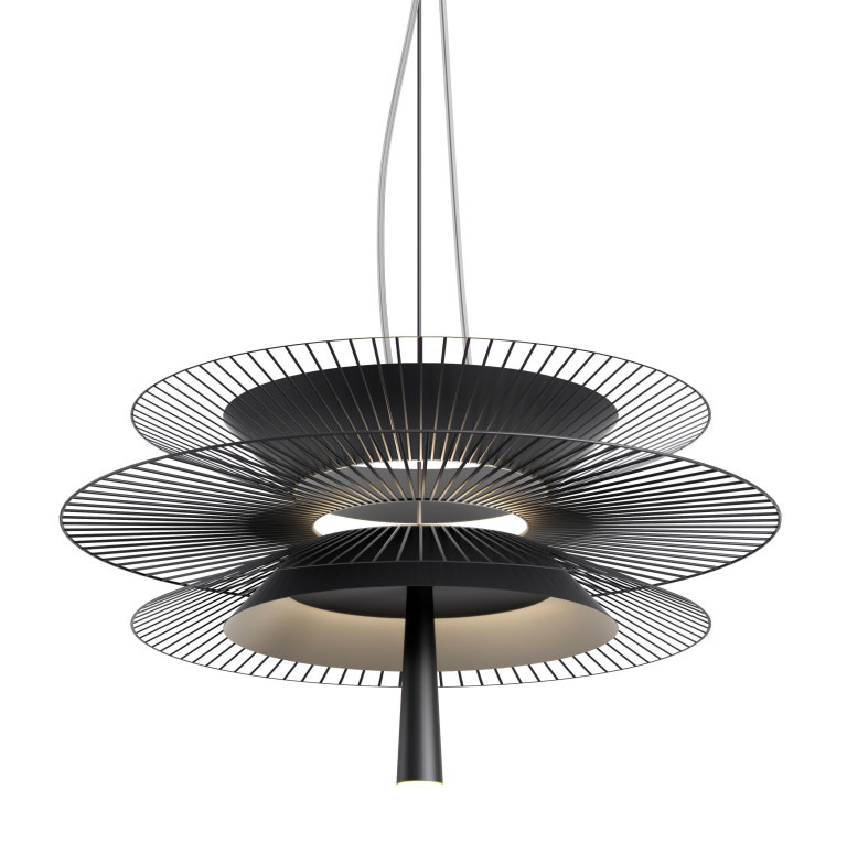 Gravity 2 Pendant Lamp Black