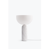 Kizu Table Lamp Large White Marble
