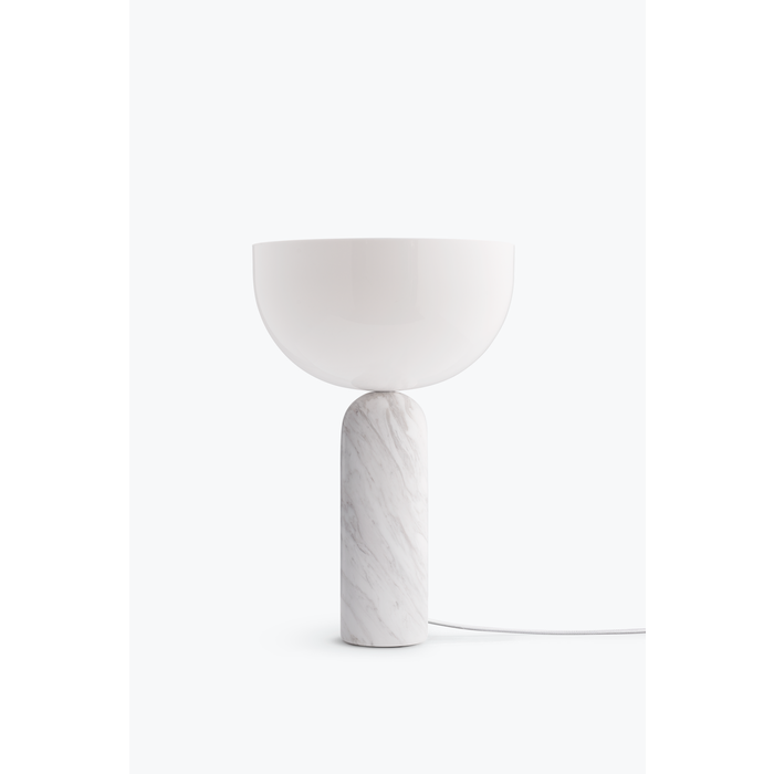 New Works. Kizu Table Lamp Large White Marble