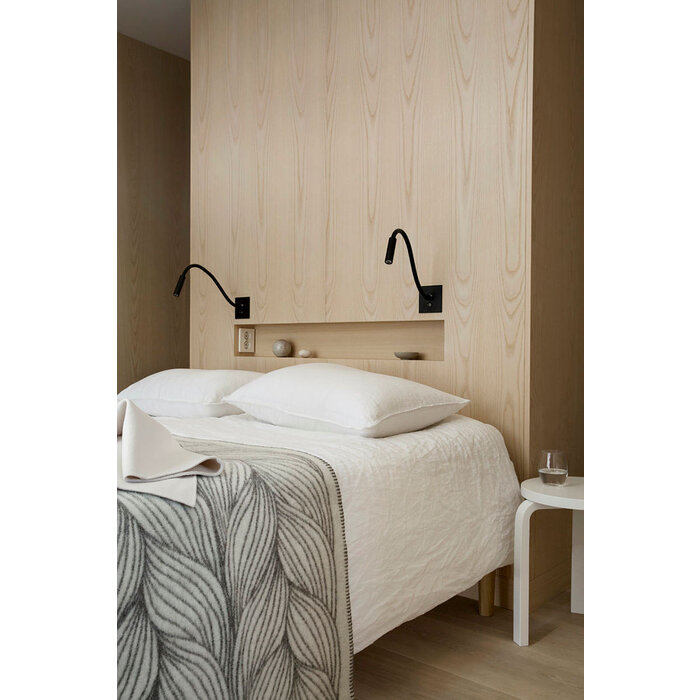 Røros Tweed Naturpledd Plaid 135 x 200 cm Flette