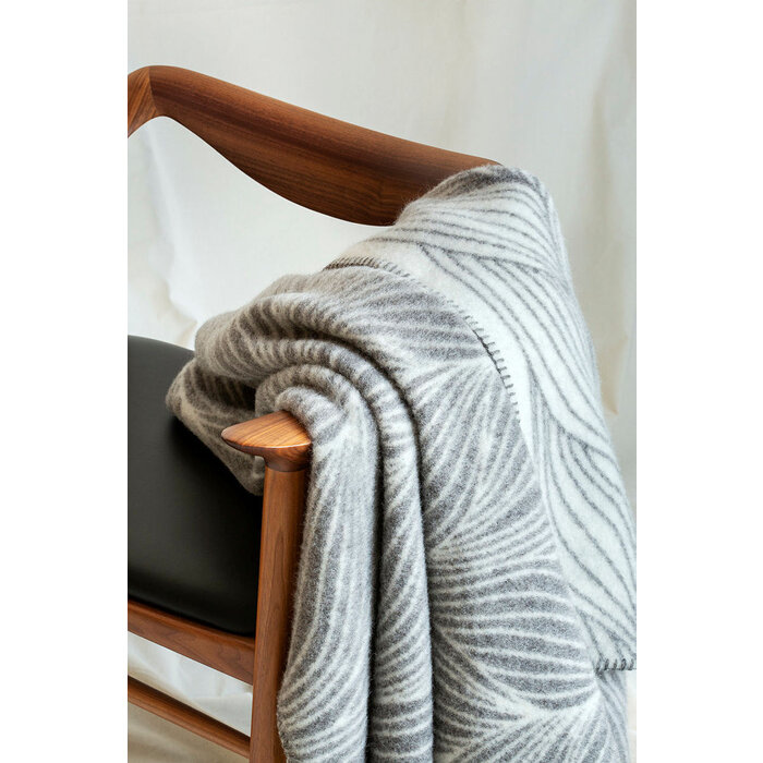 Røros Tweed Naturpledd Plaid 135 x 200 cm Flette