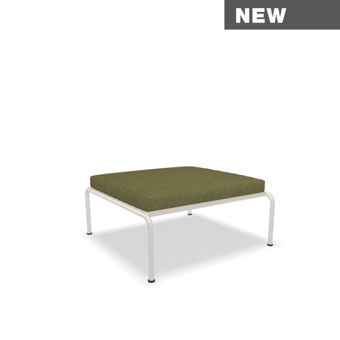 HOUE Avon Ottoman Muted White Frame
