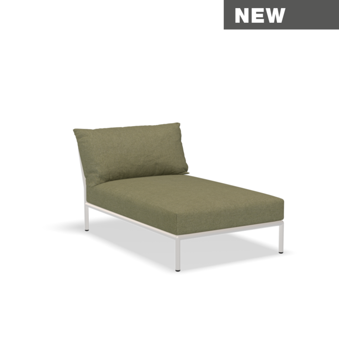 HOUE Level 2 Chaiselong Muted White Frame