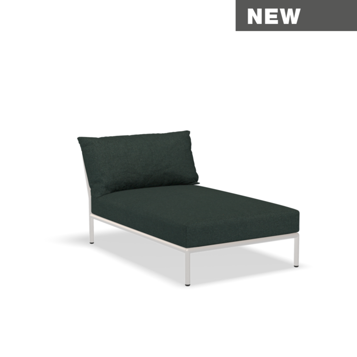 HOUE Level 2 Chaiselong Muted White Frame