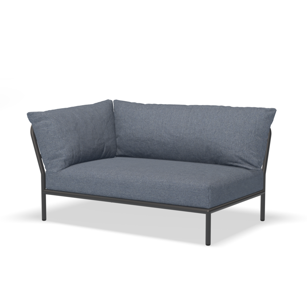 HOUE Level 2 Sofa - Left Corner - Frame Dark Grey