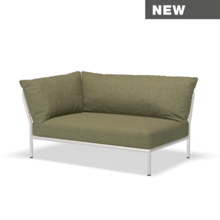 HOUE Level 2 Sofa Left Corner Muted White Frame