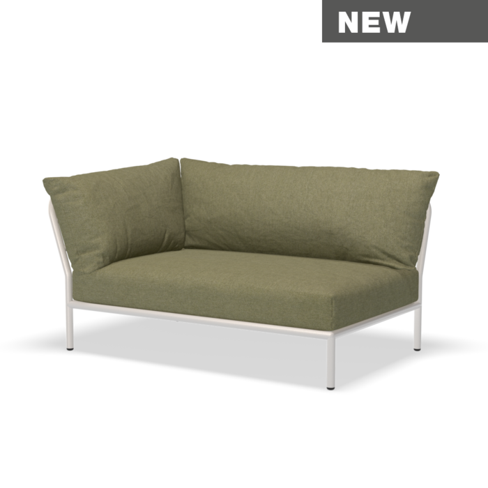 HOUE Level 2 Sofa Left Corner Muted White Frame