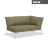 Level 2 Sofa Right Corner - Muted White Frame