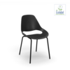 Falk Chair Low Armrest - Black