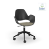 Falk Upholstered Seat Five Star with Castors