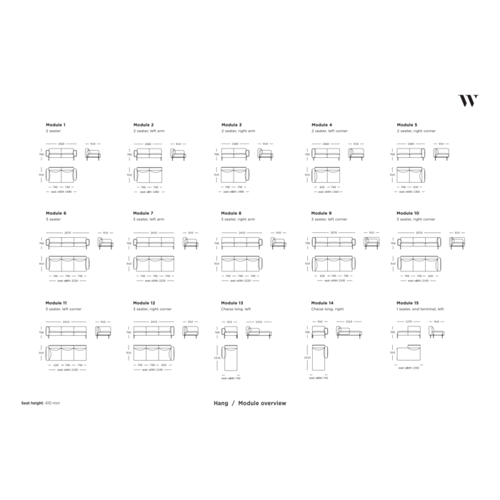 Hang Sofa Module 05/13 - Tivoli 08