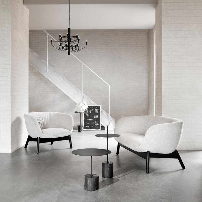 Wendelbo Calibre Side table High with handle - Black