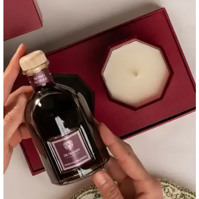Dr. Vranjes Gift Box Rosso Nobile 250 ml + Candle 80 gr