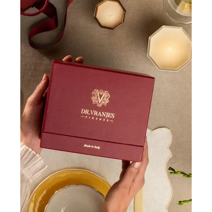 Dr. Vranjes Gift Box Rosso Nobile 250 ml + Candle 80 gr