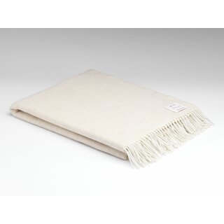 McNutt of Donegal Plaid Linen Herringbone 200 x 145 cm