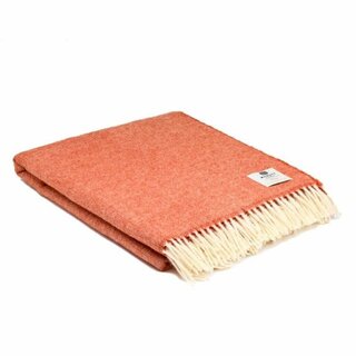 McNutt of Donegal Plaid Fruity Orange 200 x 145 cm