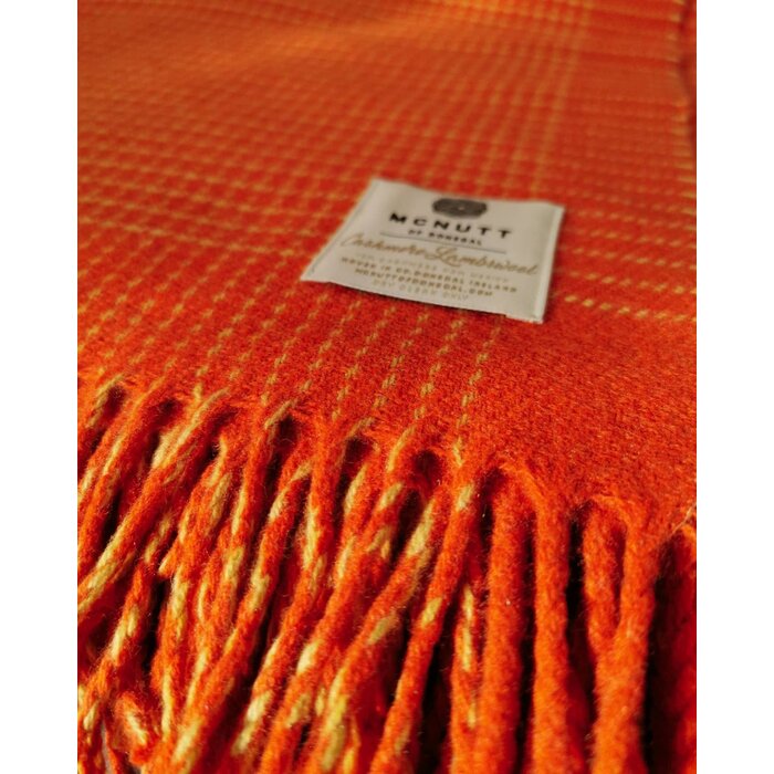 McNutt of Donegal Plaid Alpine Sunset 200 x 145 cm