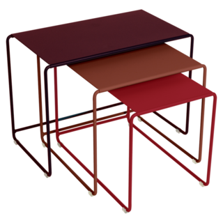 Fermob Oulala Nesting Low Tables  - Set of 3