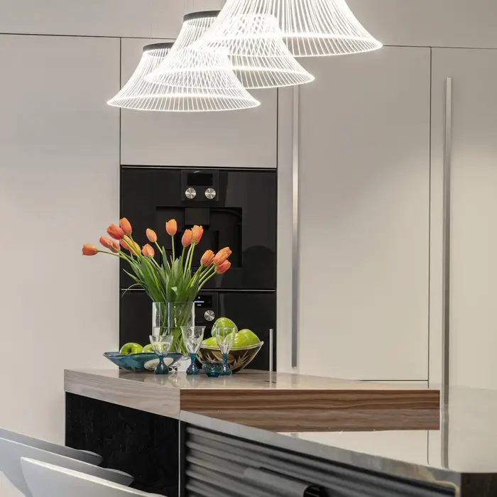 Martinelli Luce Plissé Pendant Lamp Ø 45 cm