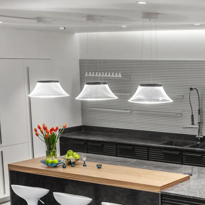 Martinelli Luce Plissé Pendant Lamp Ø 45 cm