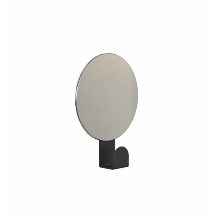 Frost Denmark UNU Mirror 4120 with Hook Ø 120 mm Matt Black