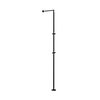 Hall Stand 1177 Wallmounted Matt Black/Polished