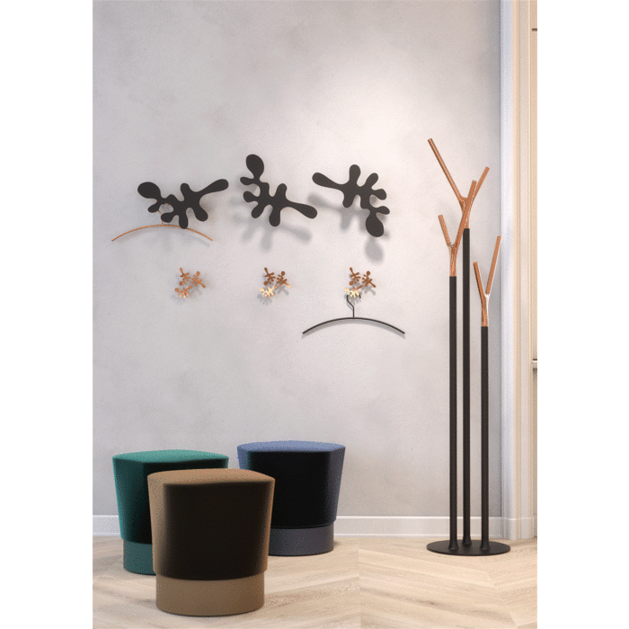 Frost Denmark Kleerhanger 1134 Slim Matt Black