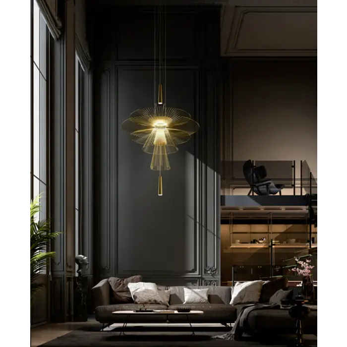Forestier Gravity 1 Pendant Lamp Gold