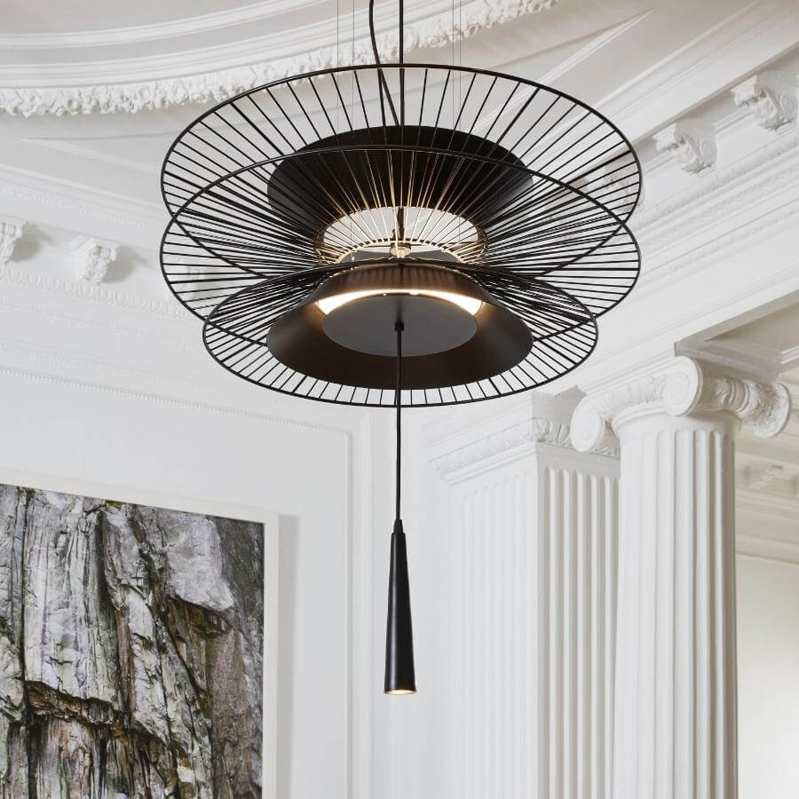 Gravity 2 Pendant Lamp Black