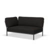 Level Sofa Left Corner Frame Dark Grey