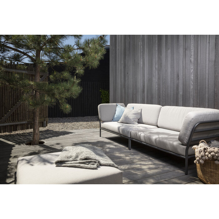 HOUE Level Sofa Right Corner Muted White Frame