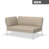 Level Sofa - Left Corner - Muted White Frame
