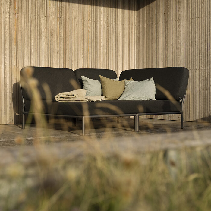 HOUE Level Cozy Left Corner Muted White Frame