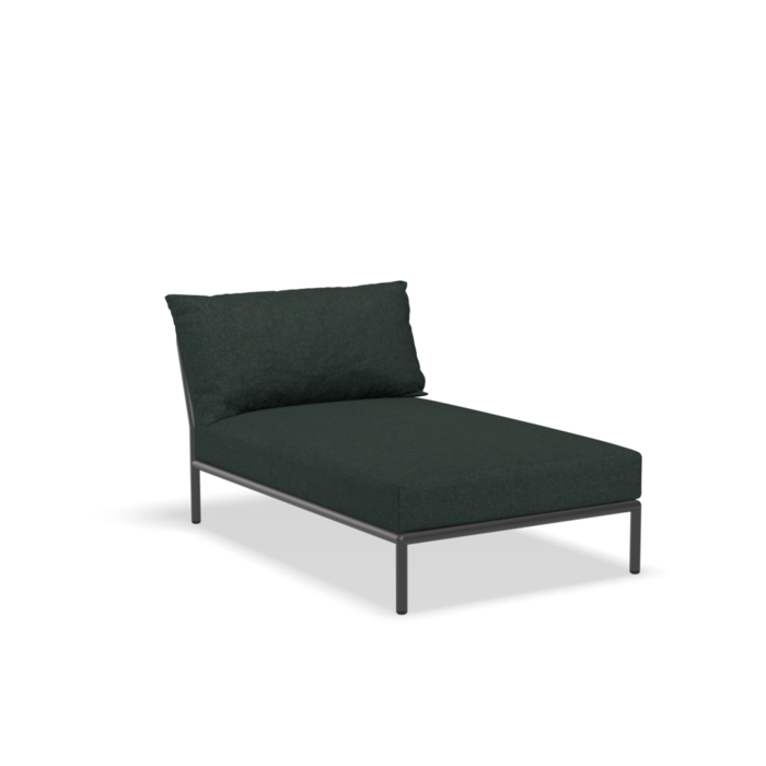 HOUE Level 2 Chaiselong Dark Grey Frame