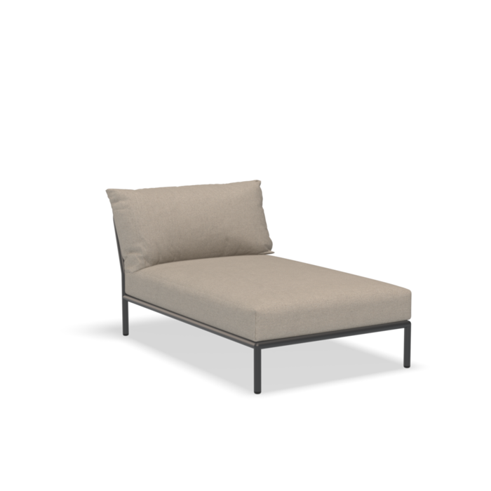 HOUE Level 2 Chaiselong Dark Grey Frame