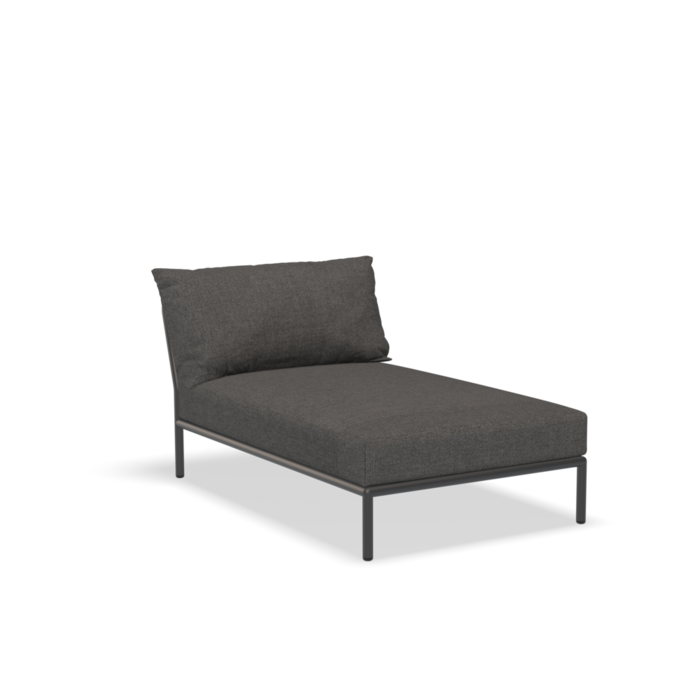 HOUE Level 2 Chaiselong Dark Grey Frame