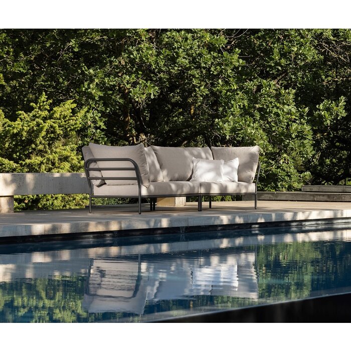 HOUE Level 2 Sofa Left Corner Muted White Frame